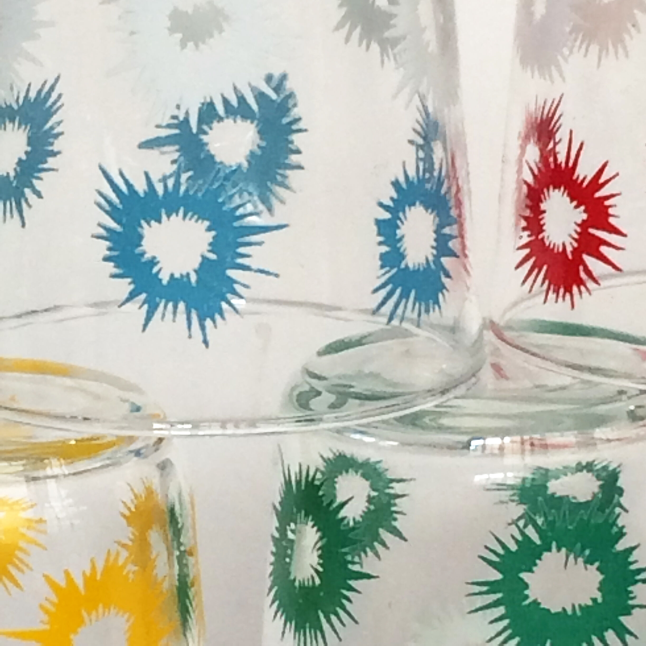 Six boum glasses for children