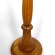 Important Art Deco carved oak floor lamp, France, circa 1920