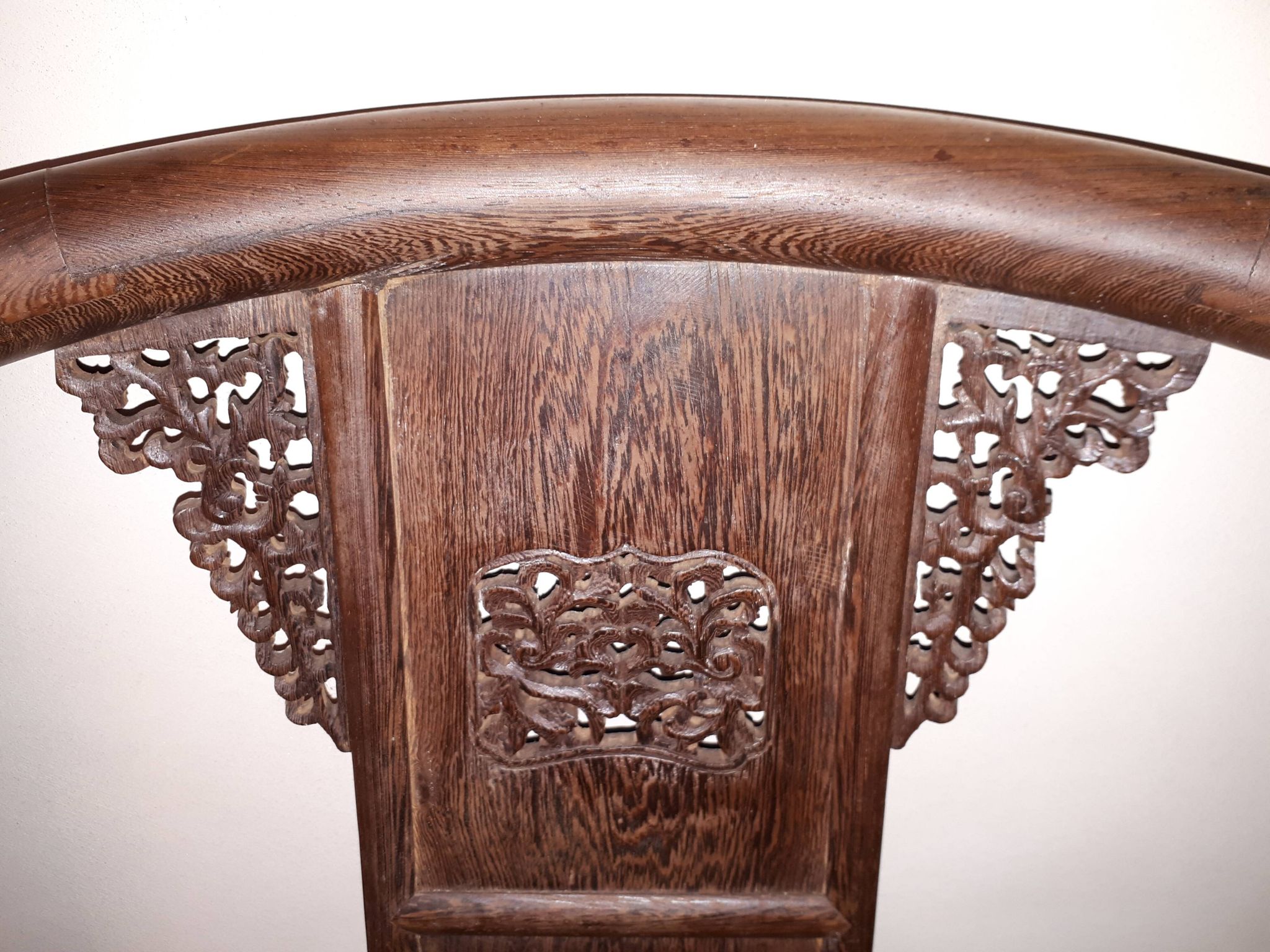 Chinese Quanyi Armchair In Jichimu, China Qing Dynasty