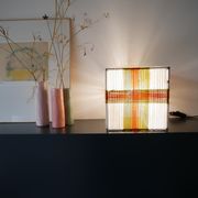 Kara table lamp woven