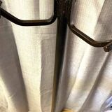 Ancien Porte-Manteau Acier Forgé Soudé Art Populaire Rustique Vintage Industriel