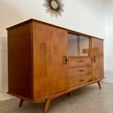Old oak sideboard from the 50s, reconstruction period