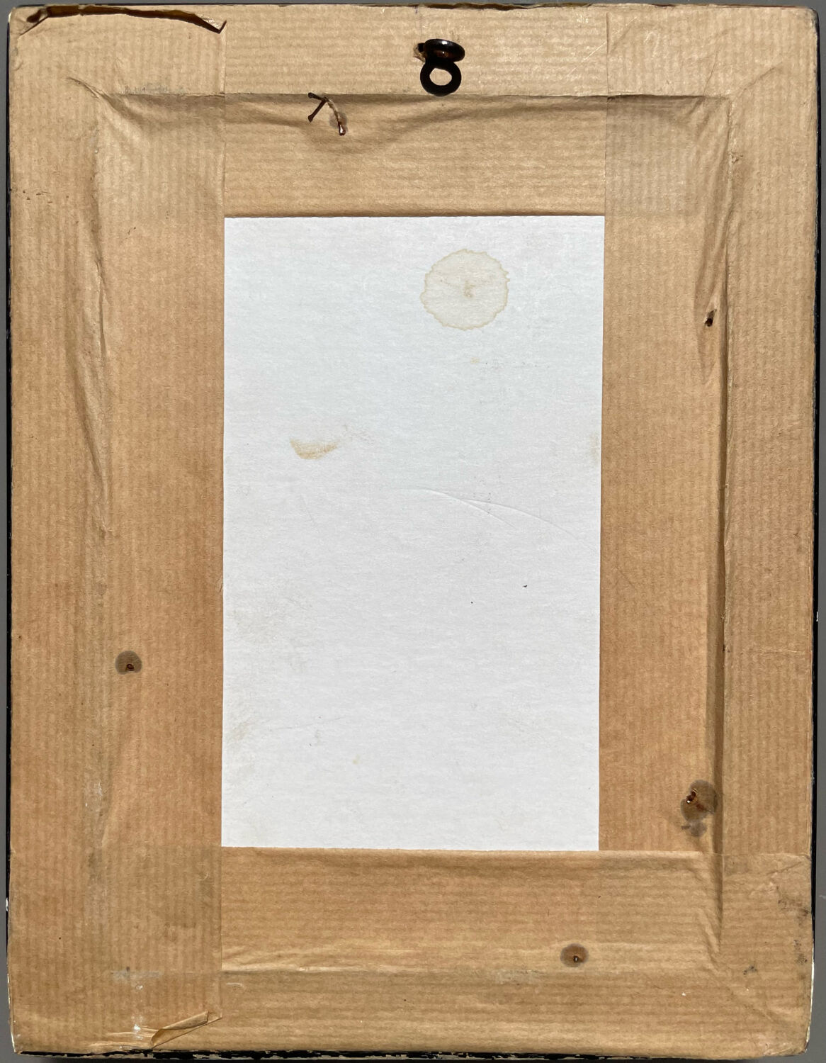 Watercolor painting portrait of an old impressionist woman