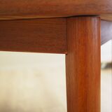 Teak table, Danish design, 1970s, manufacturer: Farstrup Møbler