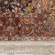 Handwoven Medallion Rug - With Flowers