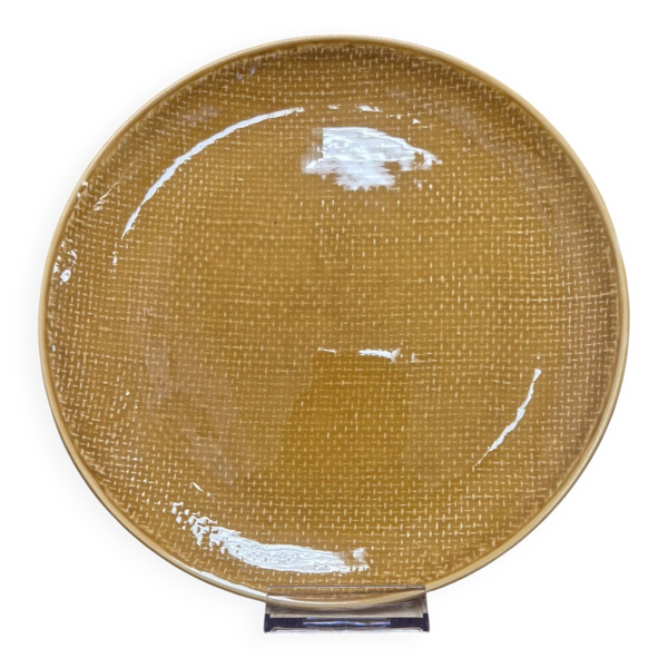 Assiette plate Miramar Salins miel