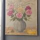 Oil painting flowers