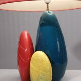 François Chatain Large menhir lamp vintage post-modern design 1990s