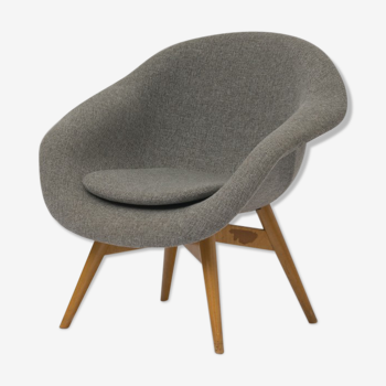 Fauteuil gris Jirák