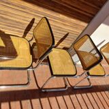 3 chairs Marcel Breuer B32