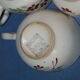 3 vintage cups of Salins earthenware