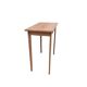 Console, vintage design side table from the 1980s in beech.