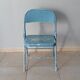 Vintage metal folding chair