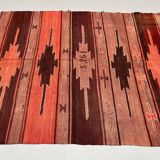 Large Vintage Turkish Kilim Rug 327x167 cm Wool Kelim