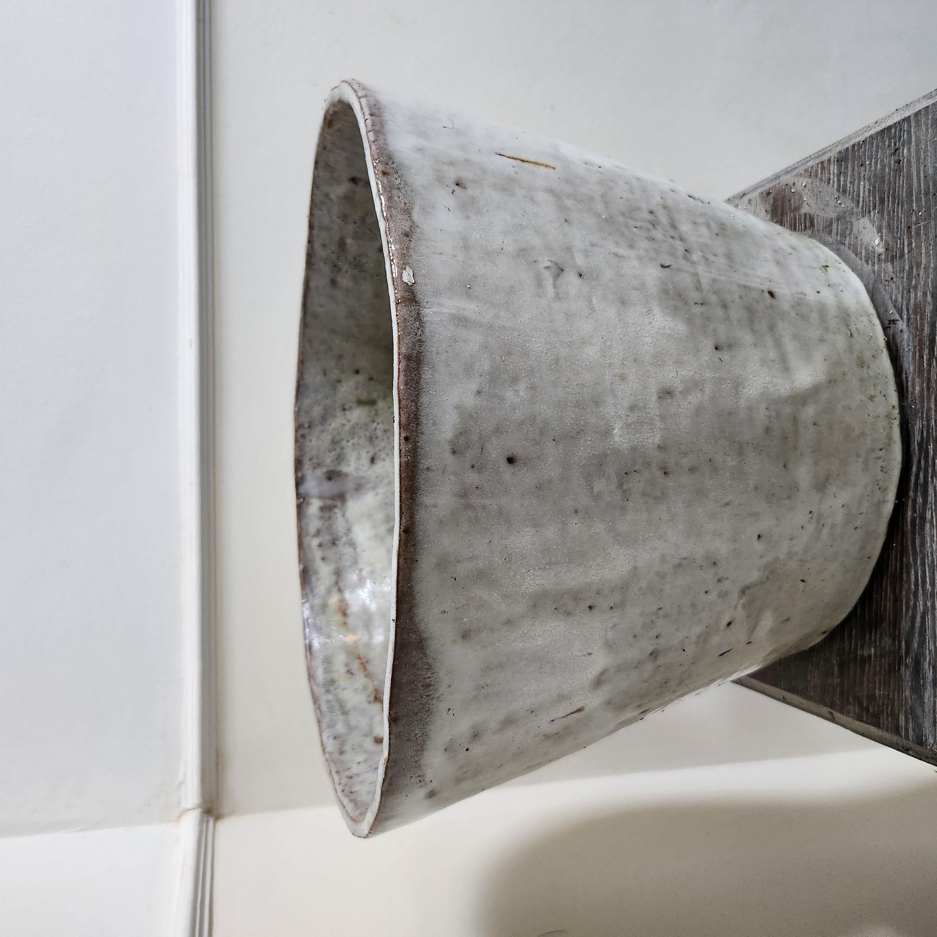 Glazed terracotta vase from the year C. 1970