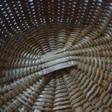 Wicker stove-shaped basket