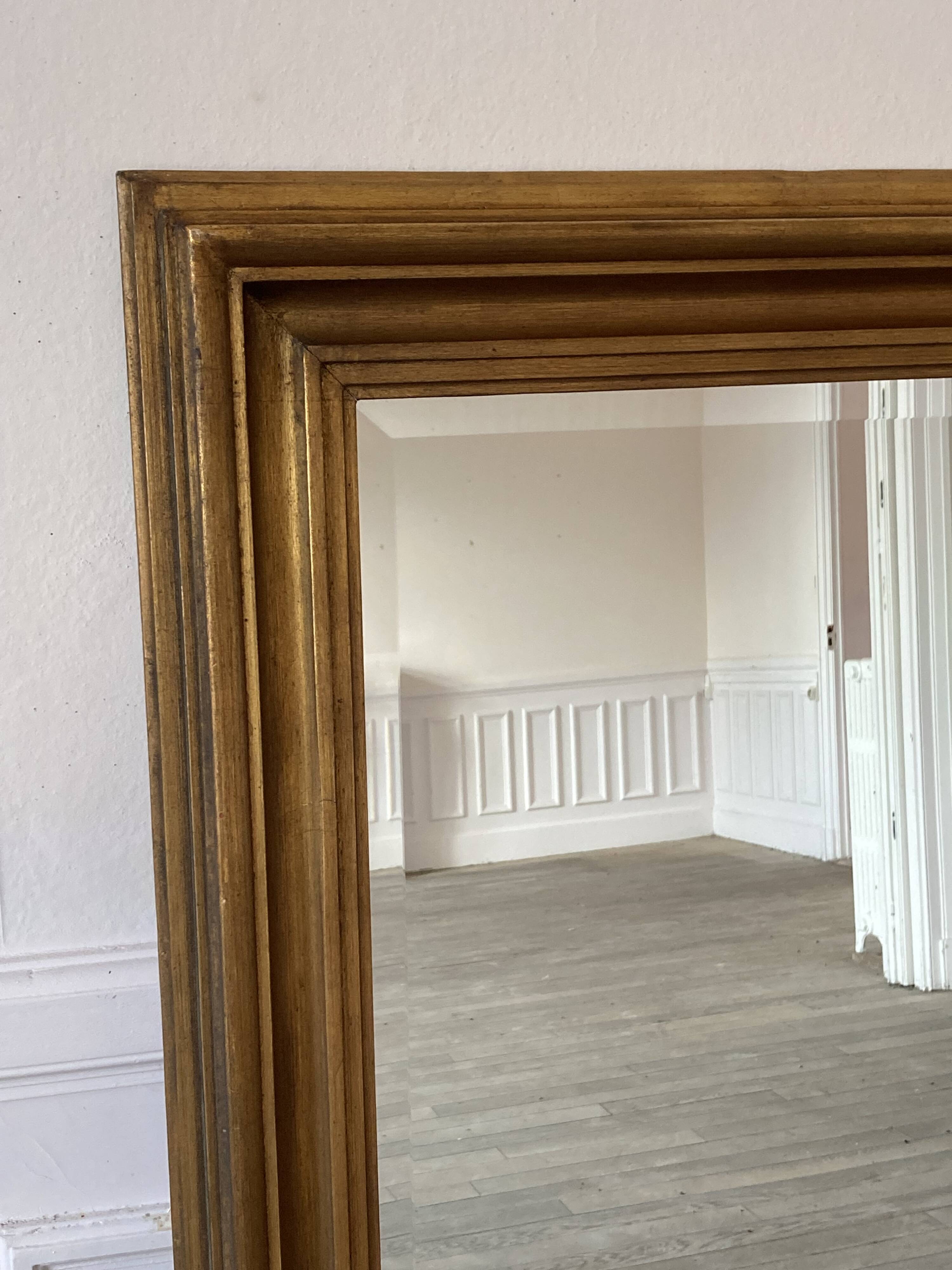 Antique mirror 134x115cm