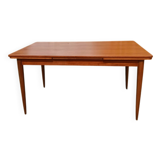 Table extensible vintage en teck