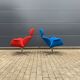 2x Artifort Pierre Paulin Big Tulip 1st edition terug in Nieuwstaat!!