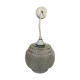 Suspension en verre vintage