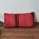 Moroccan Kilim Cushion Vintage green and red