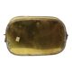 Large Oval Brass Planter Vintage XL Cachepot 41cm