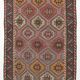 5x9 Brown Pink Antique Vintage Kilim Rug 166x78Cm SK 2402