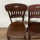 Series of 4 vintage Luterma bistro chairs 1920-1930
