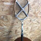 Raquette tennis montana goldseal bois avec protection métal zephyr vintage