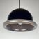 Vintage Italian black Murano pendant light, 1960s.