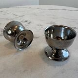 Vintage stainless steel egg cup