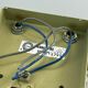 60s 70s lamp light wall lamp Kalmar Franken KG Ice Glass Design 60s