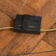 Halogen gilded metal floor lamp 1980 modernist