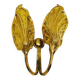 Italian Hollywood Regency Brass Sconce by Tommaso Barbi