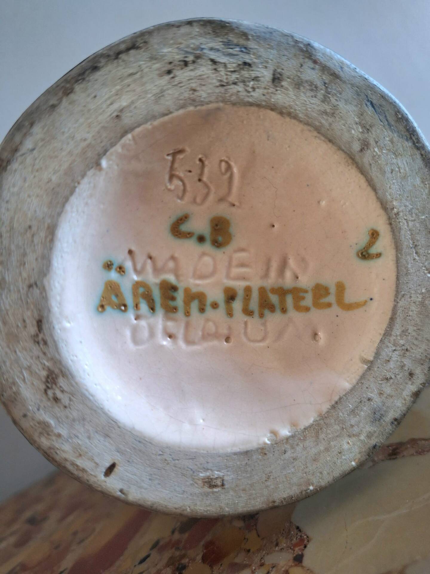 Antoine Dubois vase Art Deco, La Céramique Montoise