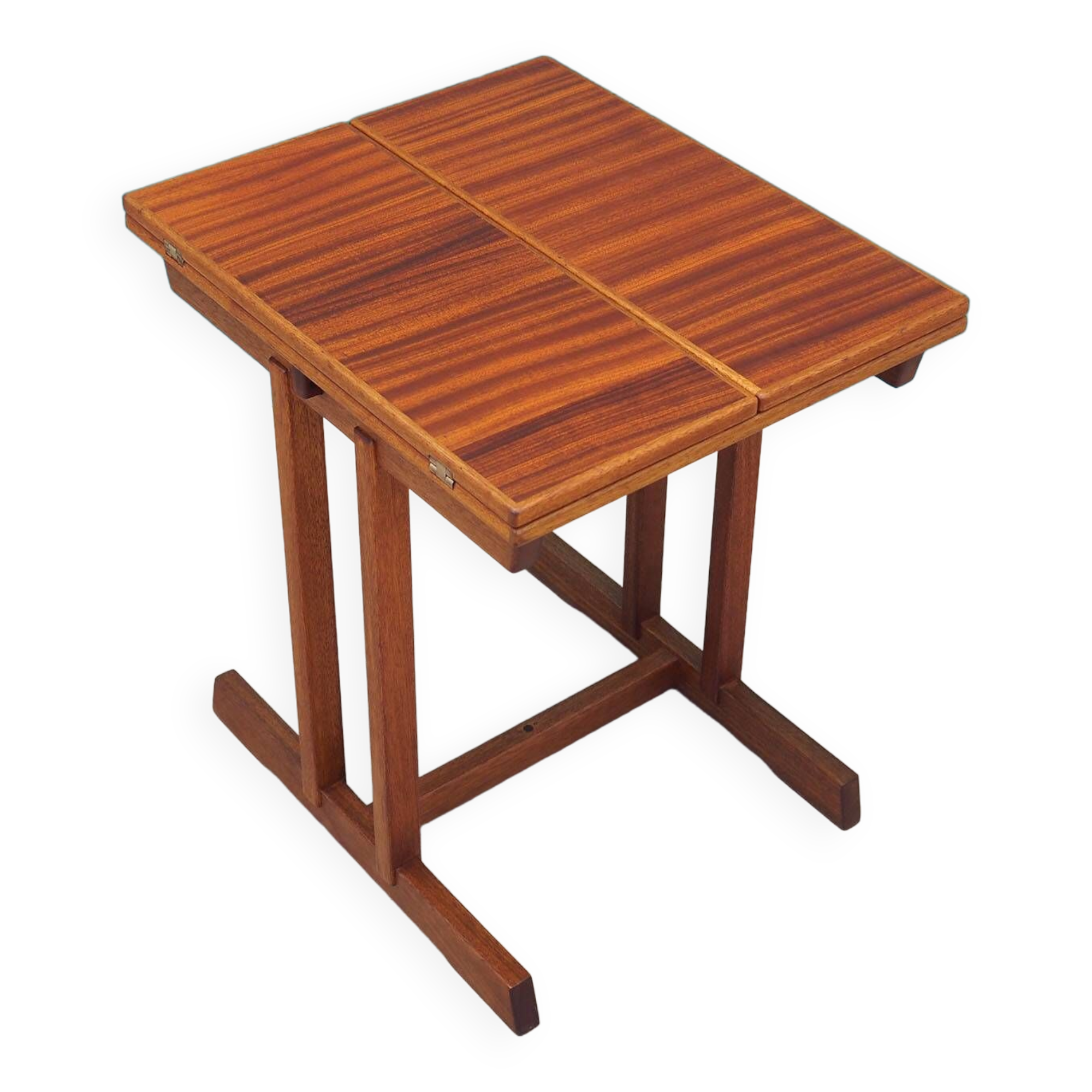 Mahogany coffee table, Danish design, 1970s, production: Denmark