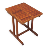 Table basse en acajou, design danois, années 1970, production : Danemark
