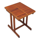 Table basse en acajou, design danois, années 1970, production : Danemark