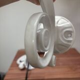 Pair of vintage pastel wall sconces