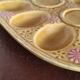 Vintage egg tray in glazed stoneware