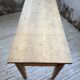 Table de ferme en pin et chêne