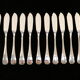 12 couteaux a poisson Christofle art deco modele america par luc lanel