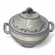 France, Fretel earthenware soup tureen with apple, 19th century