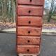 Commode chiffonnier art déco 1950 en bois