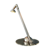 Lampe de table postmoderne des années 80 en plexiglas translucide