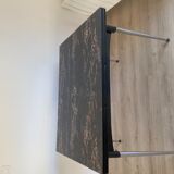 Marbled formica table & 4 chairs
