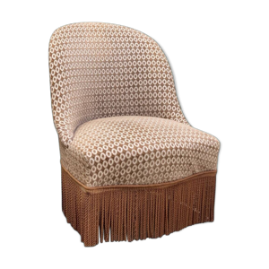 fauteuil crapaud vintage