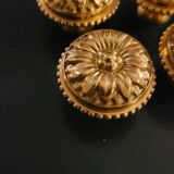 4 boutons de meuble Louis XVI