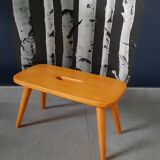 Mini stool with compass legs