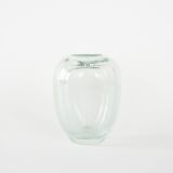 Glass vase, Danish design, 1960s, manufacturer: Holmegaard